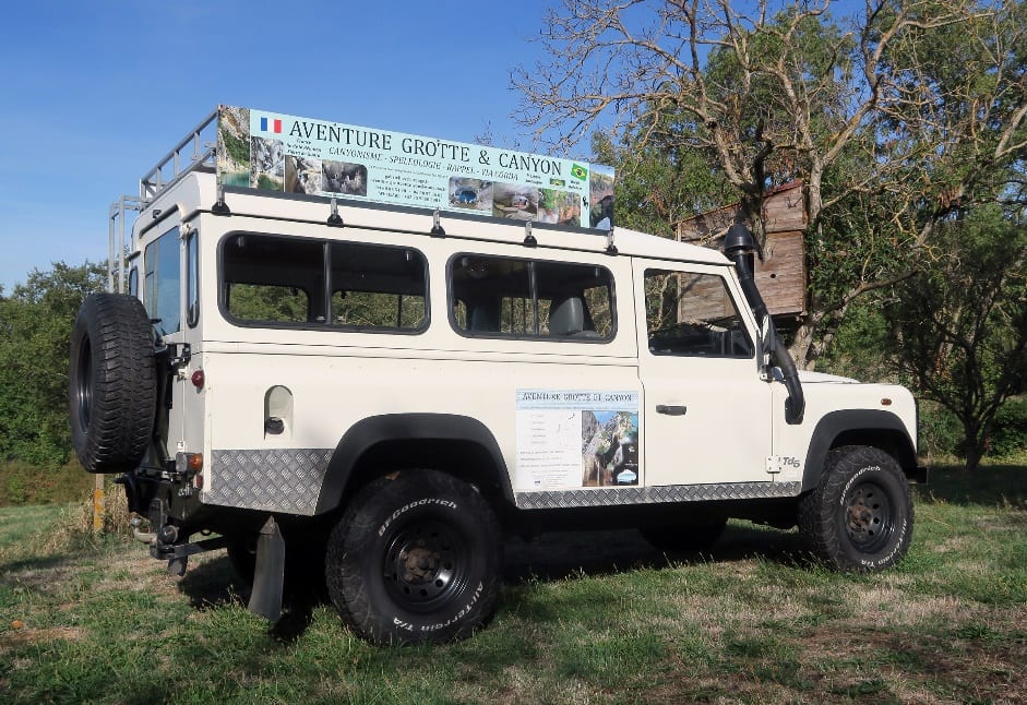 Le 4x4 d'Aventure Grotte & Canyon